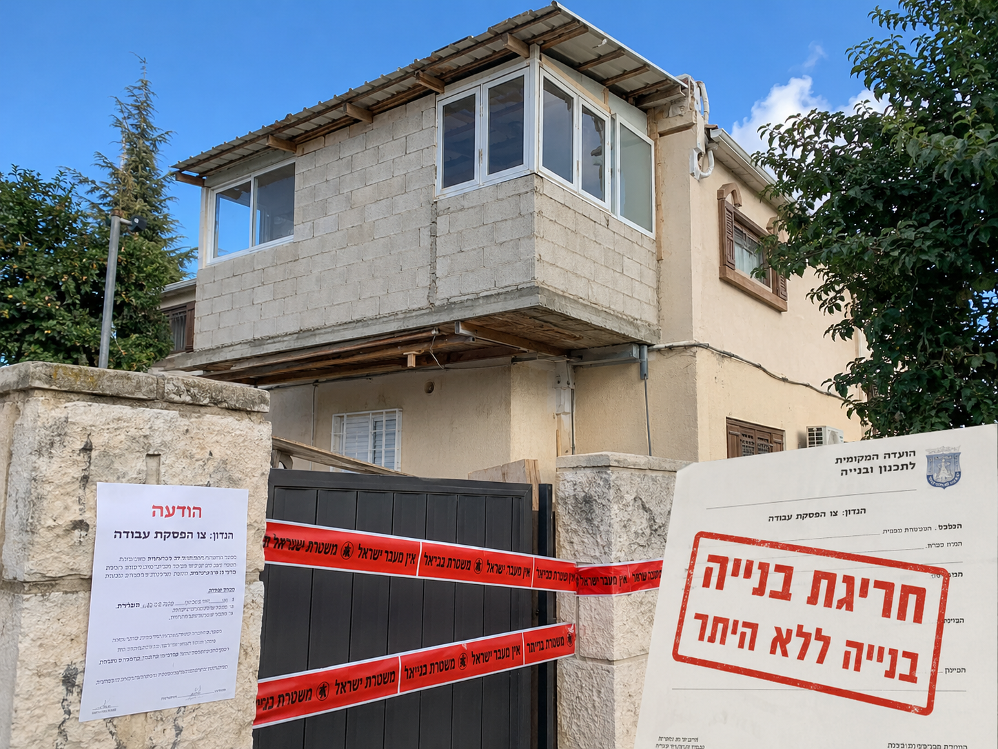 בלוג 26 צו הריסה בנייה