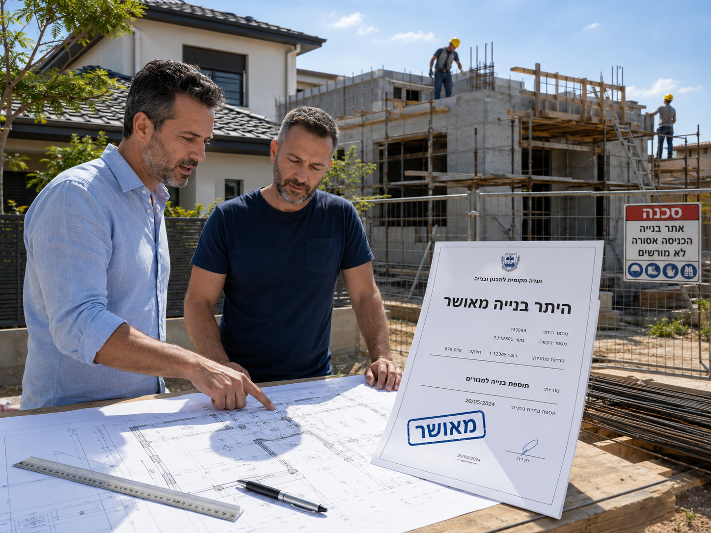 בלוג 24 היתר בנייה תכנון